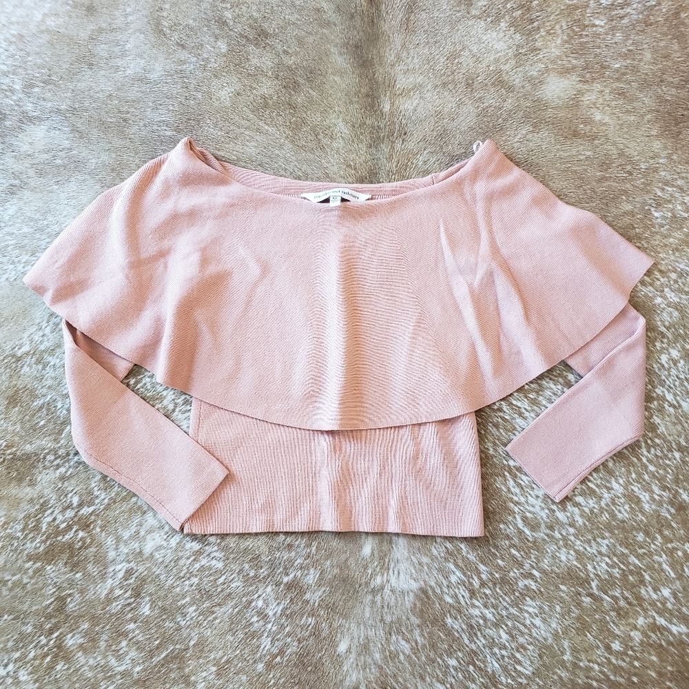 Off the shoulder sweater